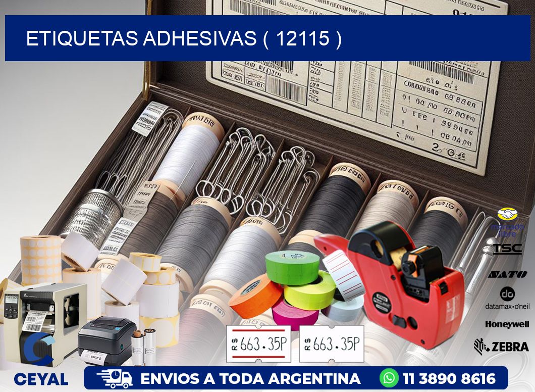 ETIQUETAS ADHESIVAS ( 12115 )