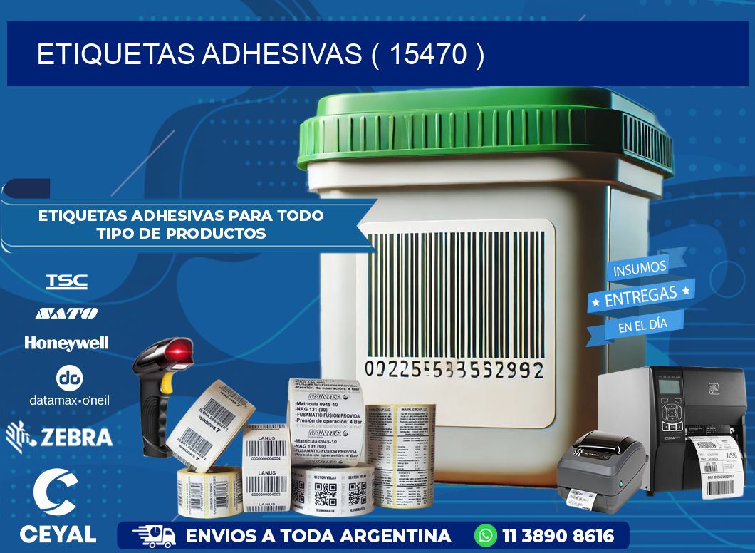 ETIQUETAS ADHESIVAS ( 15470 )