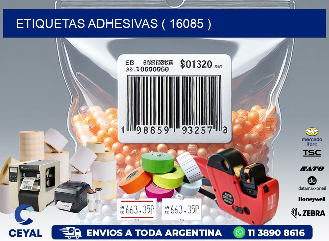 ETIQUETAS ADHESIVAS ( 16085 )
