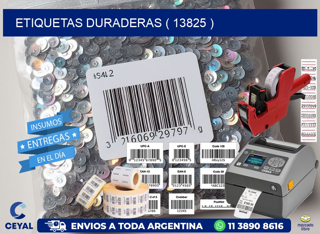 ETIQUETAS DURADERAS ( 13825 )