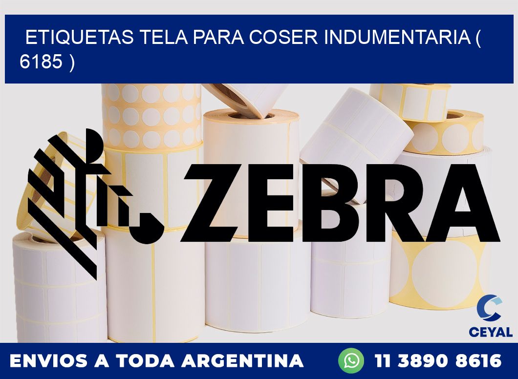 ETIQUETAS TELA PARA COSER INDUMENTARIA ( 6185 )