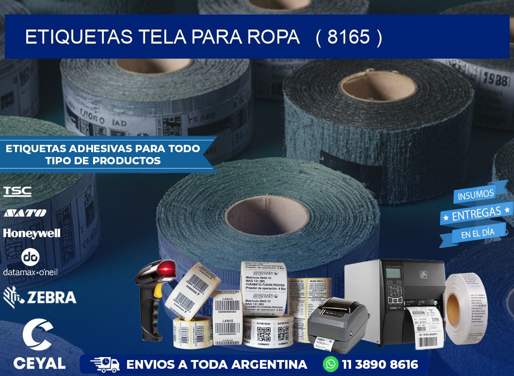 ETIQUETAS TELA PARA ROPA   ( 8165 )