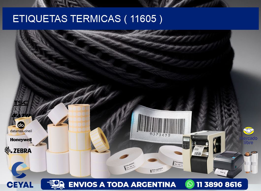 ETIQUETAS TERMICAS ( 11605 )
