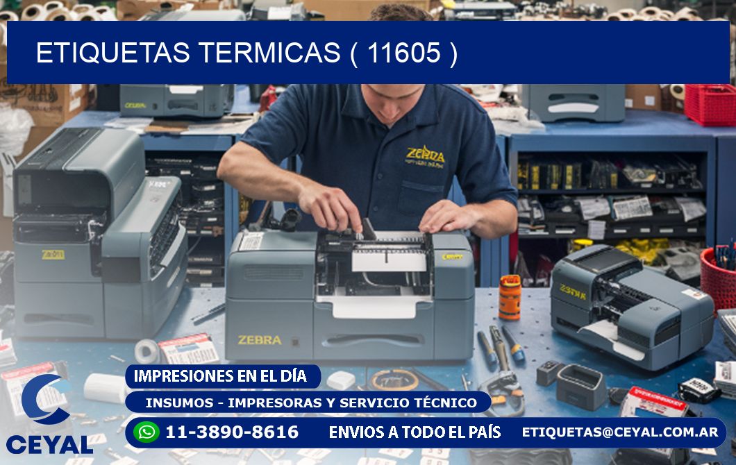 ETIQUETAS TERMICAS ( 11605 )