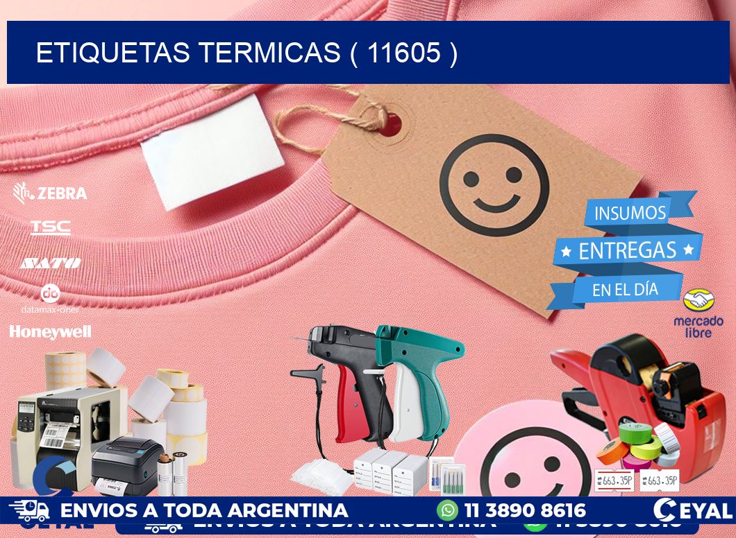 ETIQUETAS TERMICAS ( 11605 )