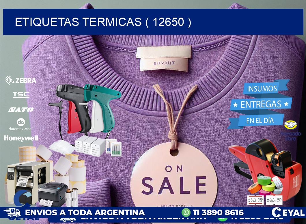ETIQUETAS TERMICAS ( 12650 )
