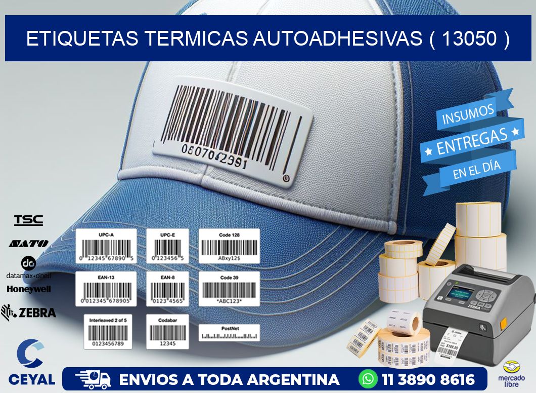 ETIQUETAS TERMICAS AUTOADHESIVAS ( 13050 )