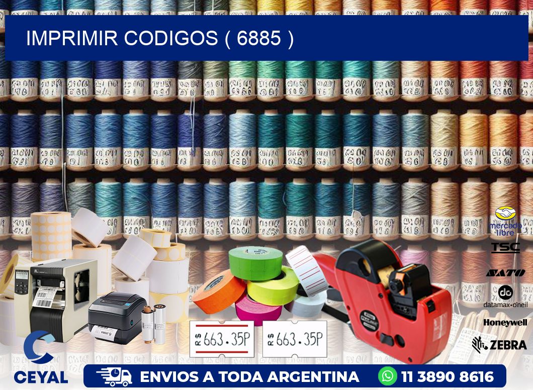 IMPRIMIR CODIGOS ( 6885 )