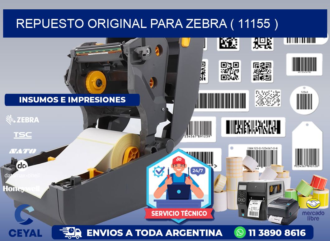 REPUESTO ORIGINAL PARA ZEBRA ( 11155 )
