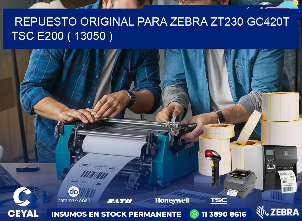 REPUESTO ORIGINAL PARA ZEBRA ZT230 GC420T TSC E200 ( 13050 )