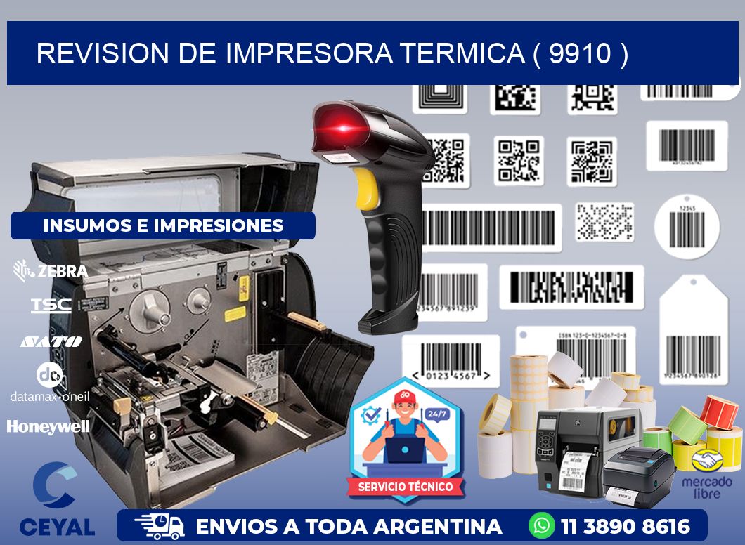 REVISION DE IMPRESORA TERMICA ( 9910 )