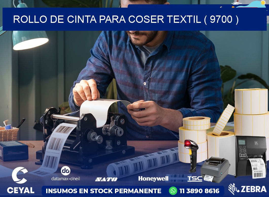 ROLLO DE CINTA PARA COSER TEXTIL ( 9700 )
