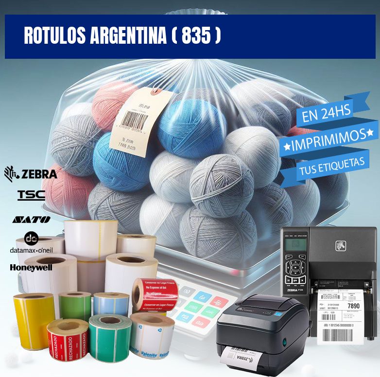 ROTULOS ARGENTINA ( 835 )