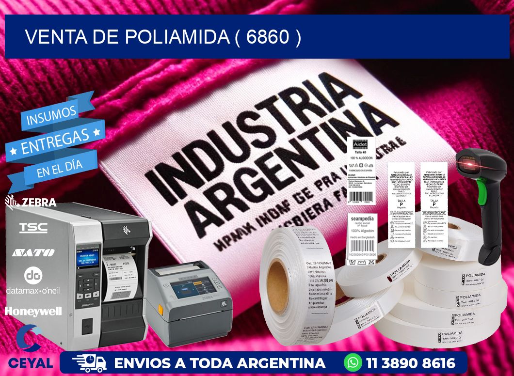 VENTA DE POLIAMIDA ( 6860 )