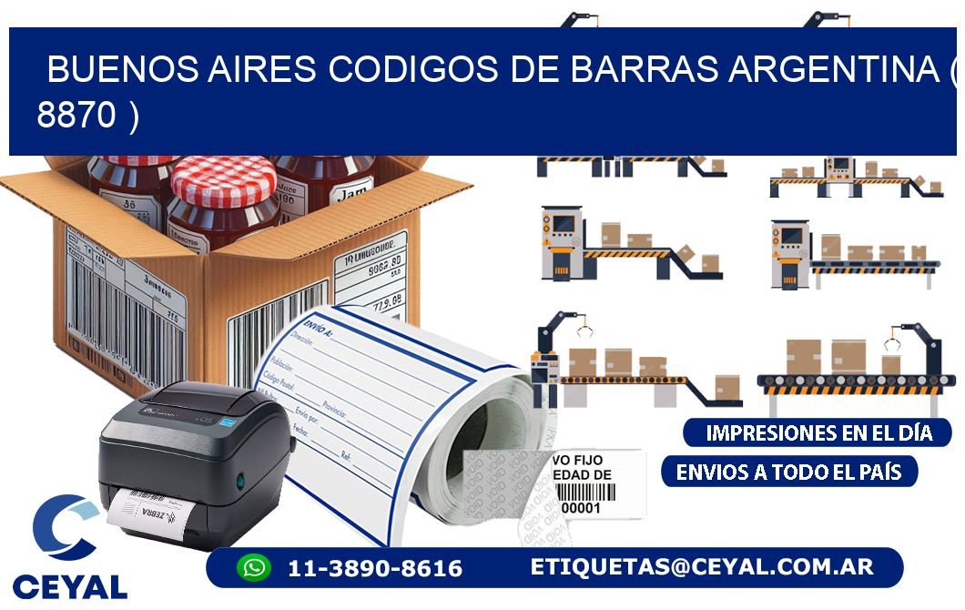 buenos aires codigos de barras argentina ( 8870 )