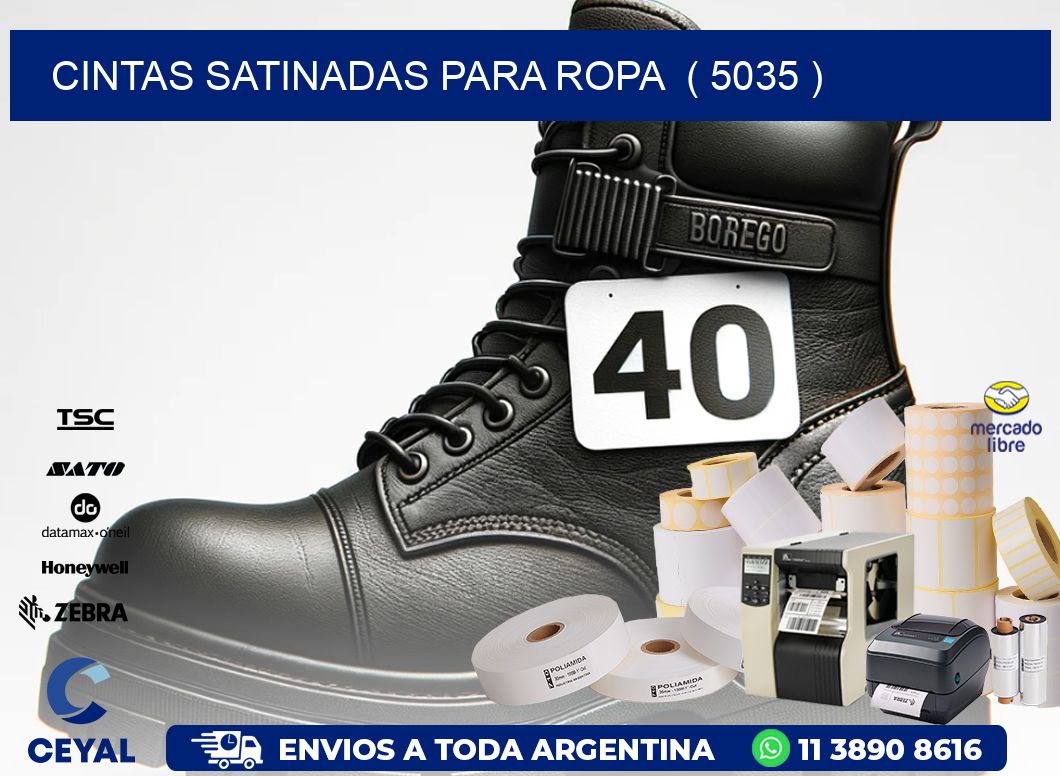 cintas satinadas para ropa ( 5035 )