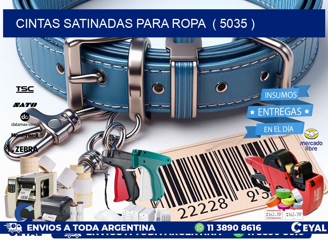 cintas satinadas para ropa ( 5035 )