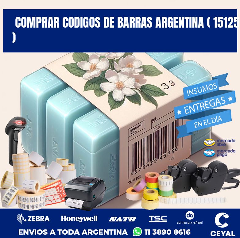 comprar codigos de barras argentina ( 15125 )