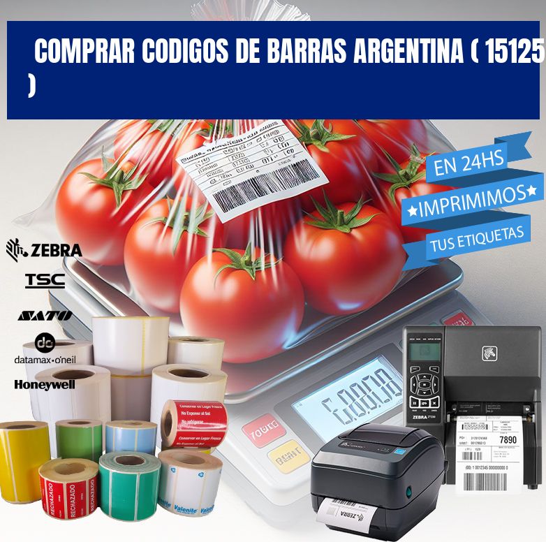 comprar codigos de barras argentina ( 15125 )