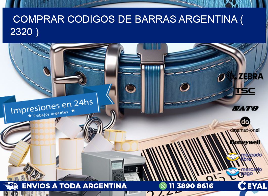 comprar codigos de barras argentina ( 2320 )