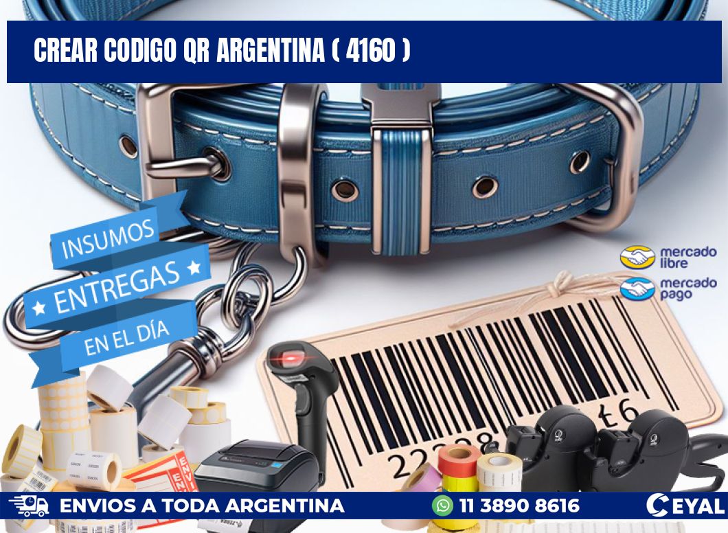 crear codigo qr argentina ( 4160 )