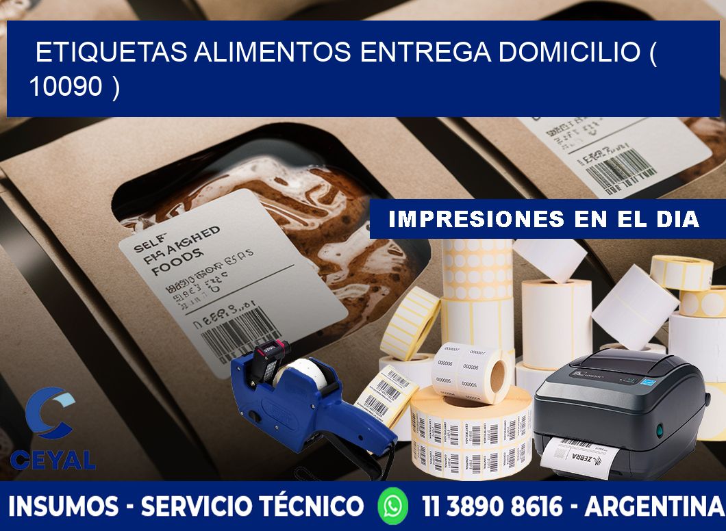 etiquetas alimentos entrega domicilio ( 10090 )