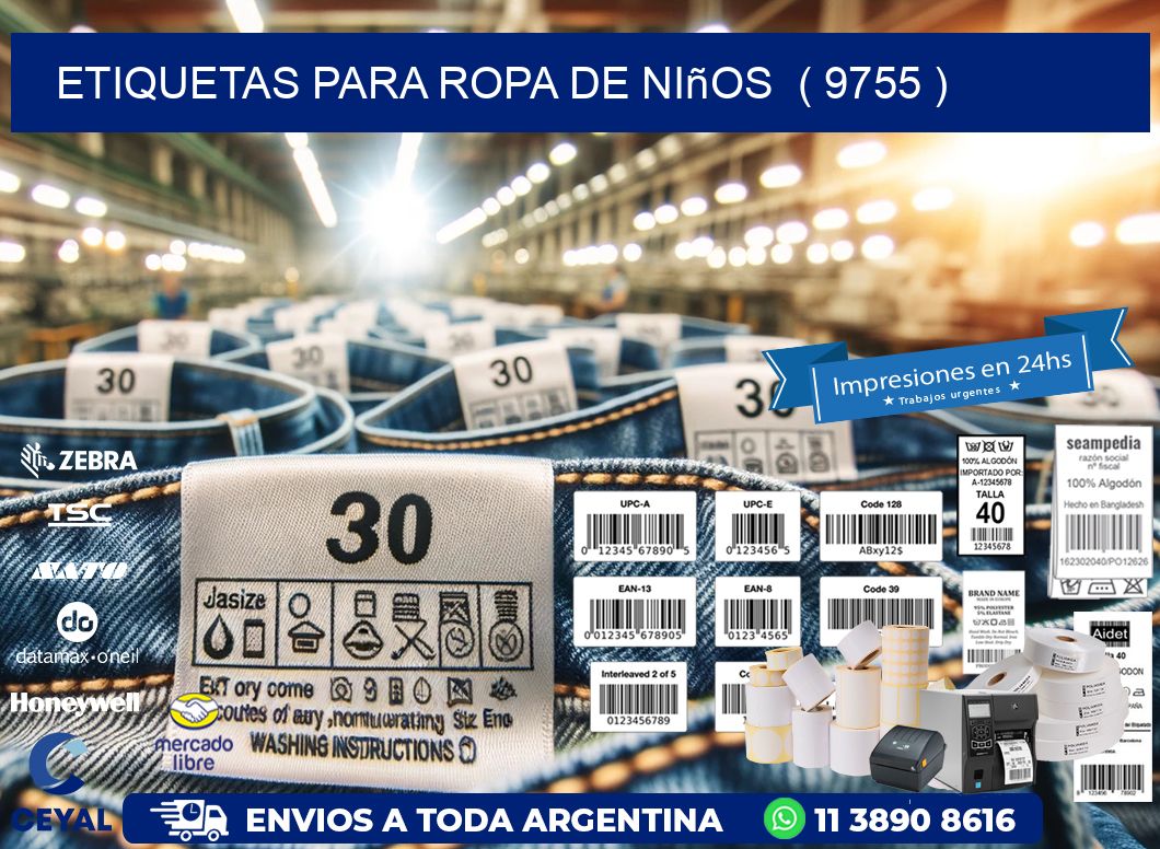 etiquetas para ropa de niños ( 9755 )