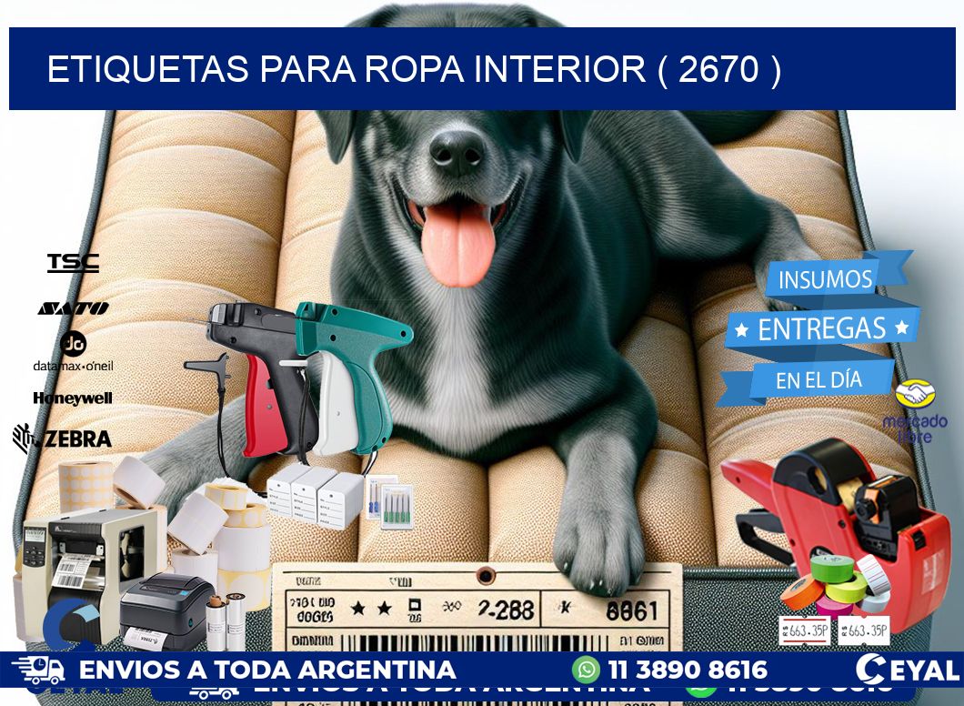 etiquetas para ropa interior ( 2670 )