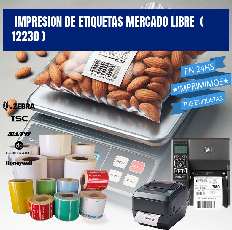 impresion de etiquetas mercado libre ( 12230 )