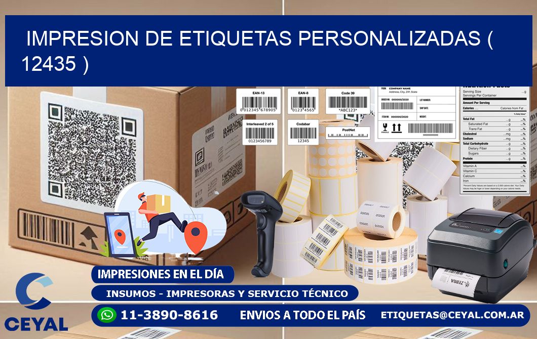 impresion de etiquetas personalizadas ( 12435 )