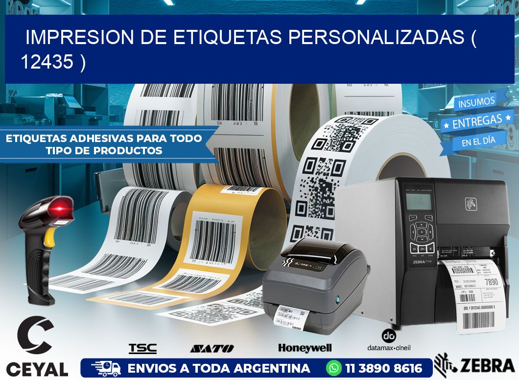 impresion de etiquetas personalizadas ( 12435 )
