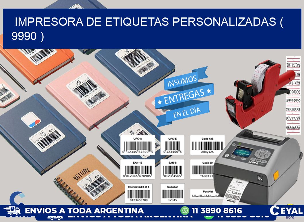 impresora de etiquetas personalizadas ( 9990 )