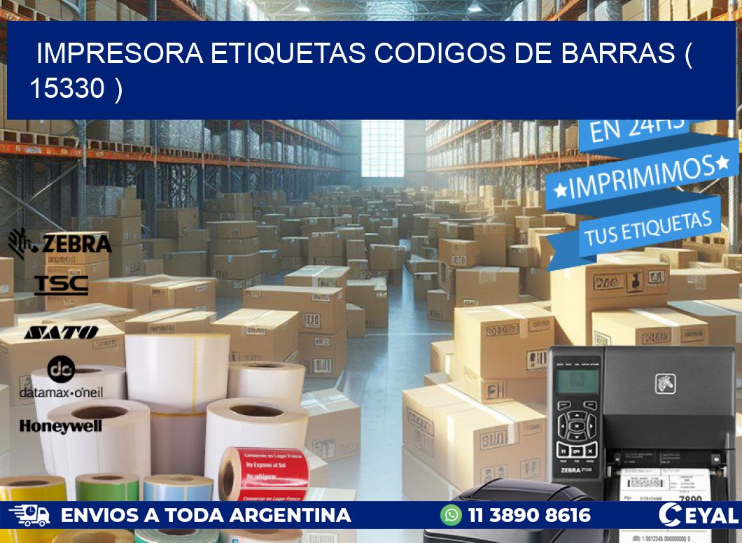 impresora etiquetas codigos de barras ( 15330 )