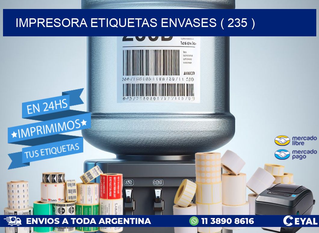 impresora etiquetas envases ( 235 )