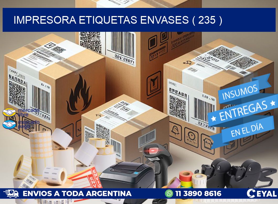 impresora etiquetas envases ( 235 )