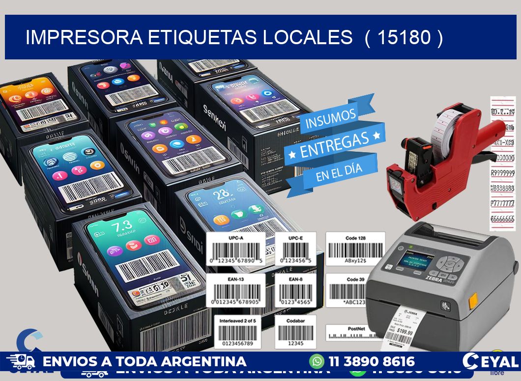 impresora etiquetas locales ( 15180 )
