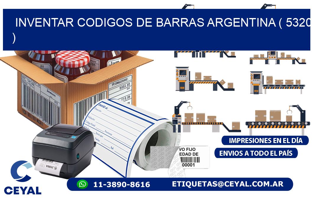 inventar codigos de barras argentina ( 5320 )