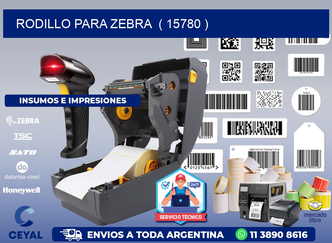 rodillo para zebra ( 15780 )