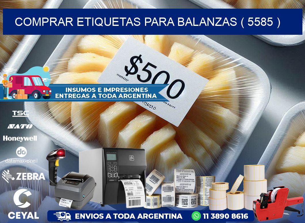 COMPRAR ETIQUETAS PARA BALANZAS ( 5585 )