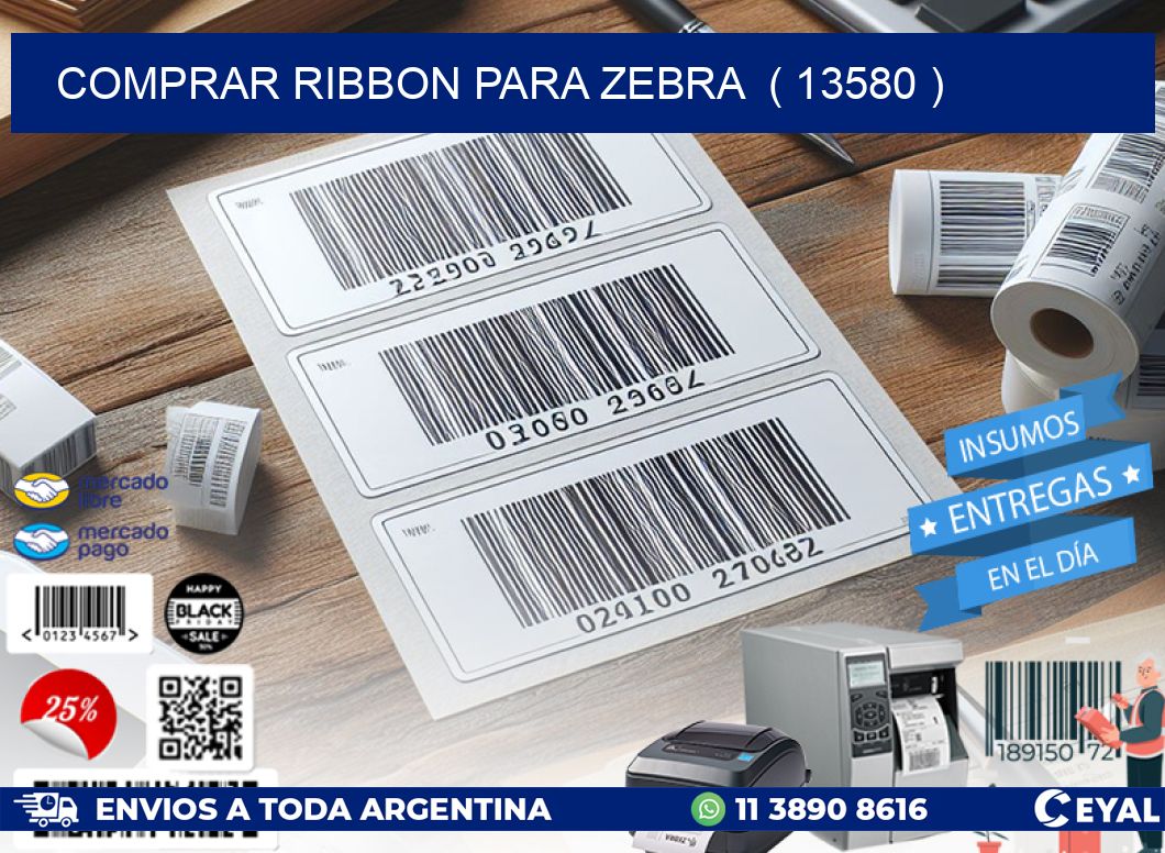 COMPRAR RIBBON PARA ZEBRA ( 13580 )