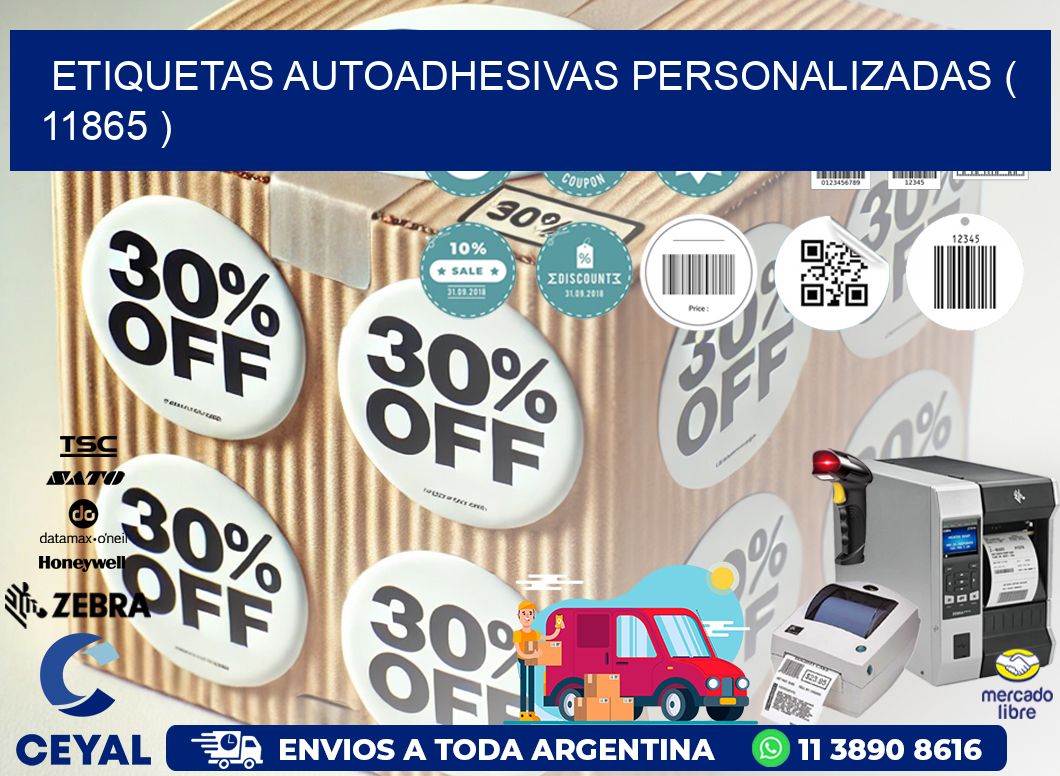 ETIQUETAS AUTOADHESIVAS PERSONALIZADAS ( 11865 )