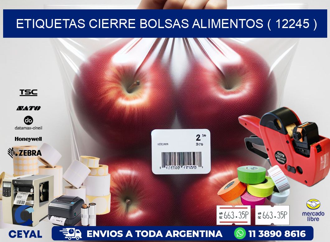 ETIQUETAS CIERRE BOLSAS ALIMENTOS ( 12245 )