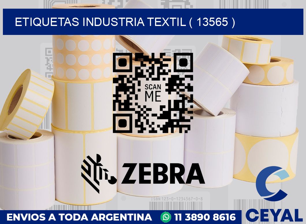 ETIQUETAS INDUSTRIA TEXTIL ( 13565 )