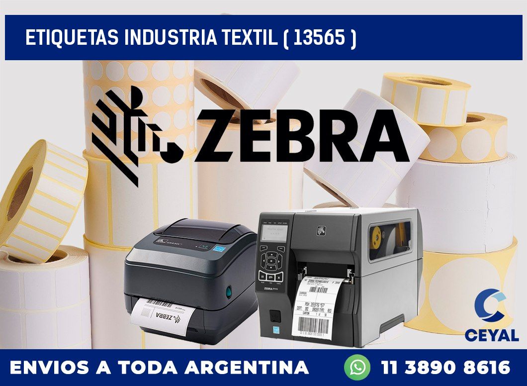 ETIQUETAS INDUSTRIA TEXTIL ( 13565 )