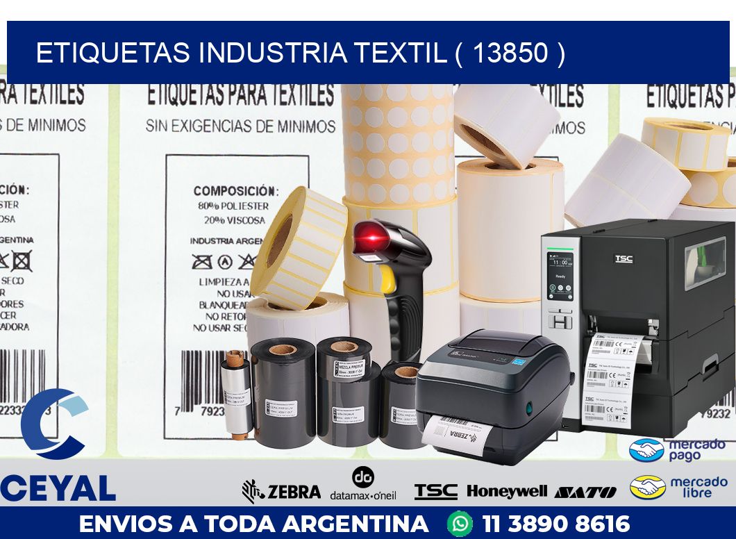 ETIQUETAS INDUSTRIA TEXTIL ( 13850 )