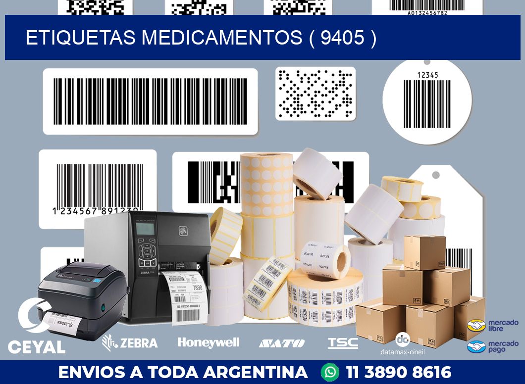 ETIQUETAS MEDICAMENTOS ( 9405 )