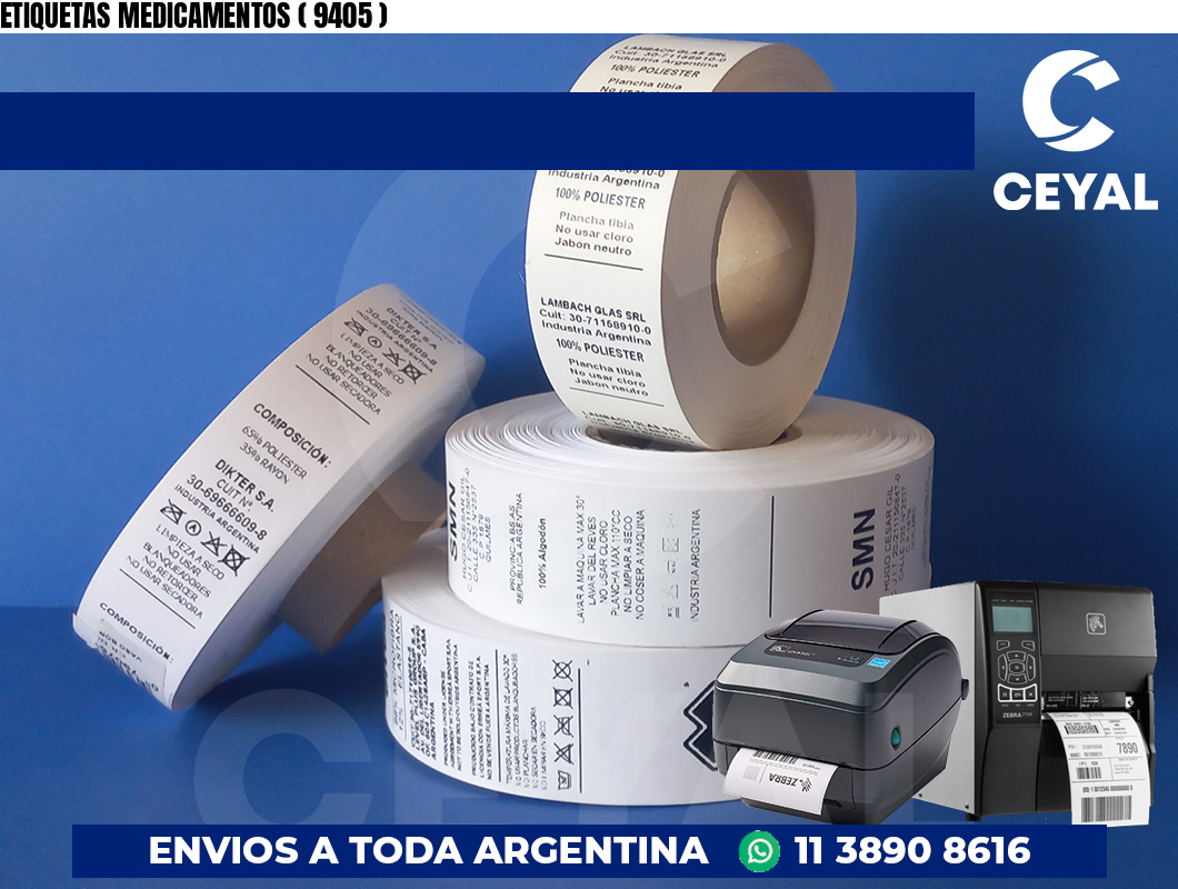 ETIQUETAS MEDICAMENTOS ( 9405 )