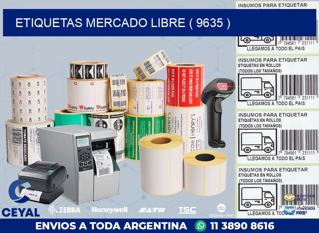 ETIQUETAS MERCADO LIBRE ( 9635 )