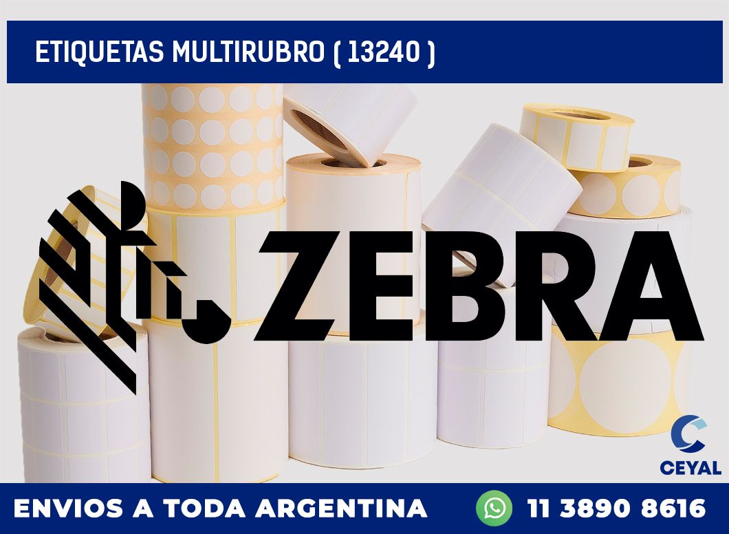ETIQUETAS MULTIRUBRO ( 13240 )