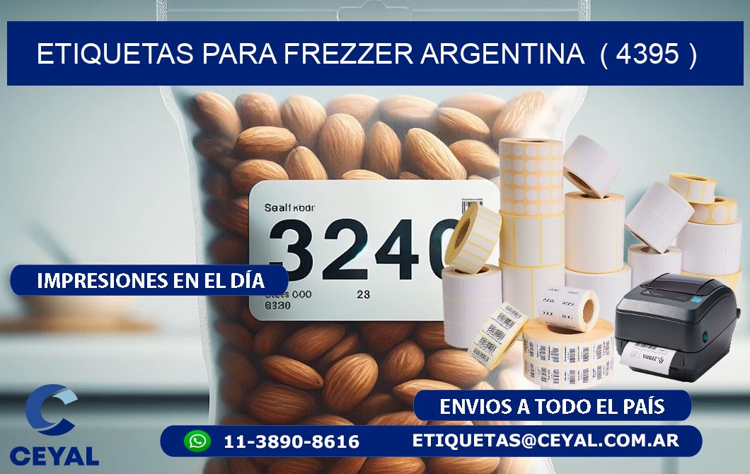 ETIQUETAS PARA FREZZER ARGENTINA ( 4395 )